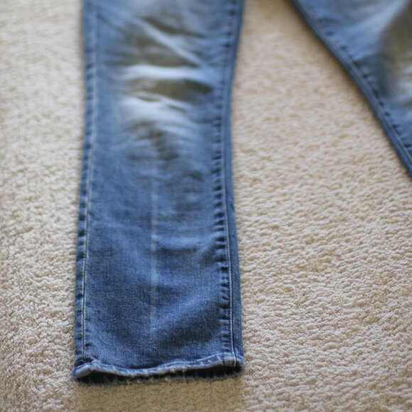 MOTHER Rascal Ankle Denim Pants - Size 25 - Picture 7 of 7